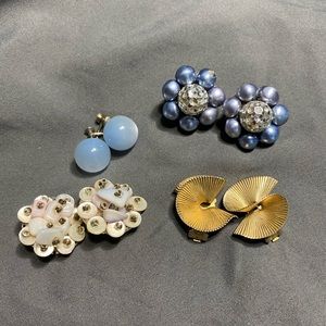 Four-pack Vintage Earrings